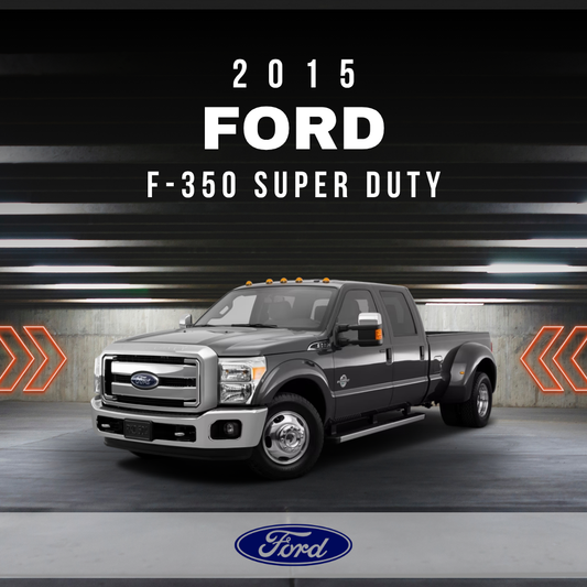 2015 Ford F-350 Super Duty Electrical Wiring Diagram Manual PDF