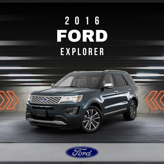 2016 Ford Explorer Electrical Wiring Diagram Manual PDF