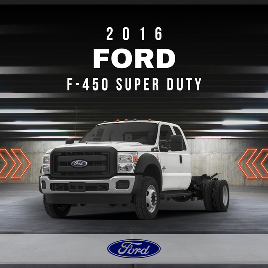 2016 Ford F-450 Super Duty Electrical Wiring Diagram Manual PDF