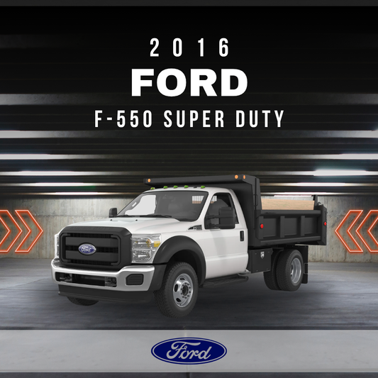 2016 Ford F-550 Super Duty Electrical Wiring Diagram Manual PDF