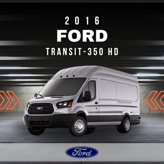 2016 Ford Transit-350 HD Electrical Wiring Diagram Manual PDF