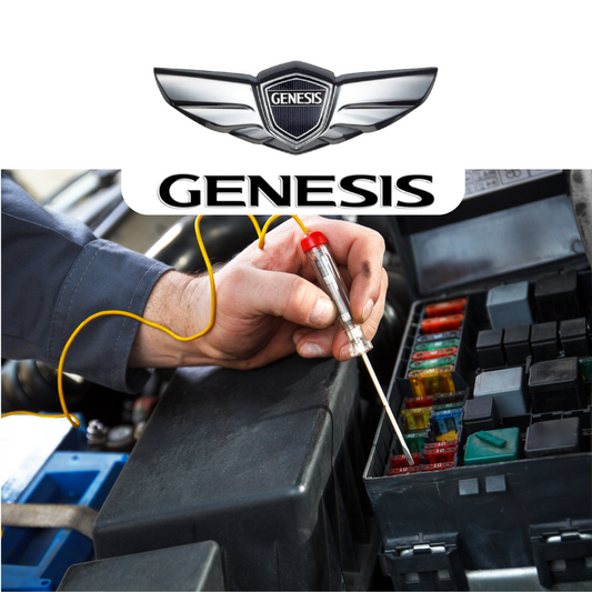 2025 Genesis GV70 2.5L 2.5T Sport Prestige  electrical wiring diagram PDF cover