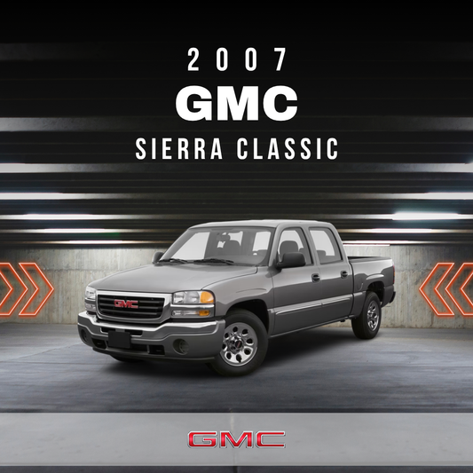 2007 GMC Sierra Classic Electrical Wiring Diagram Manual PDF