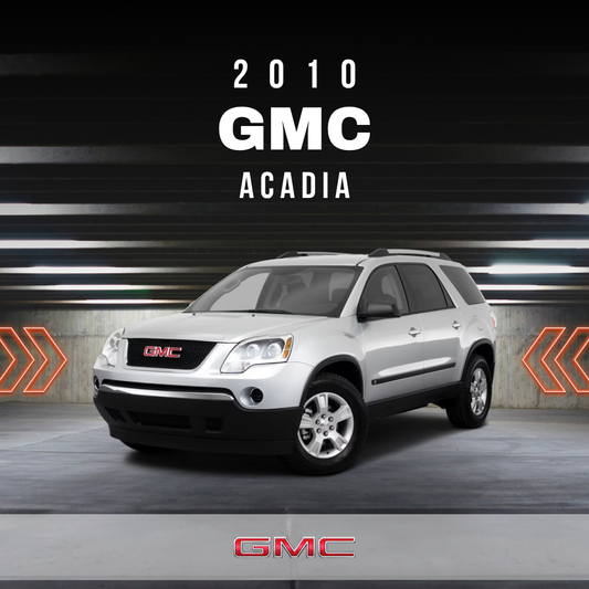 2010 GMC Acadia Electrical Wiring Diagram Manual PDF