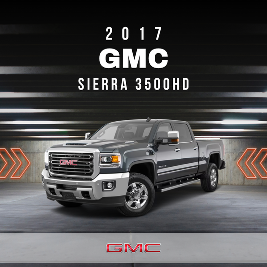 2017 GMC Sierra 3500 HD Electrical Wiring Diagram Manual PDF