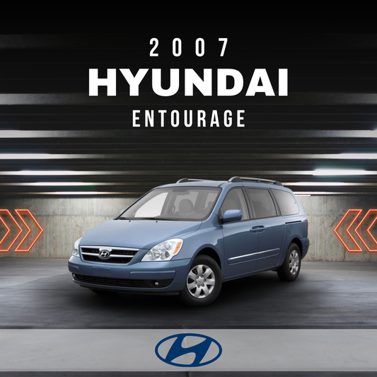 2007 Hyundai Entourage Electrical Wiring Diagram Manual PDF