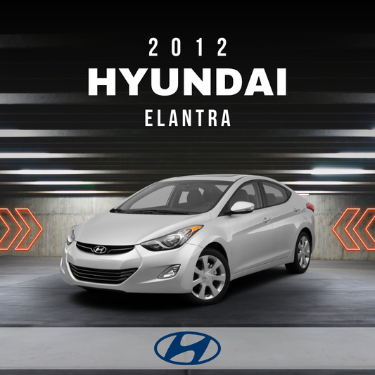 2012 Hyundai Elantra Electrical Wiring Diagram Manual PDF