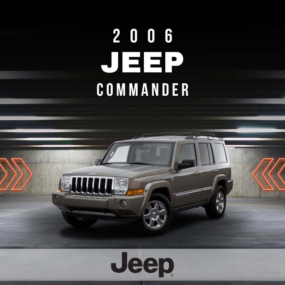 2006 Jeep Commander Electrical Wiring Diagram Manual PDF