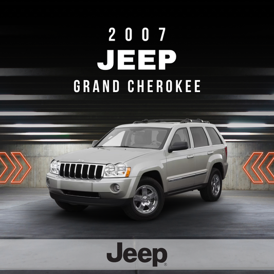 2007 Jeep Grand Cherokee Electrical Wiring Diagram Manual PDF