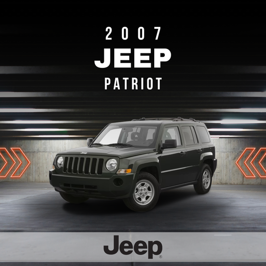 2007 Jeep Patriot Electrical Wiring Diagram Manual PDF