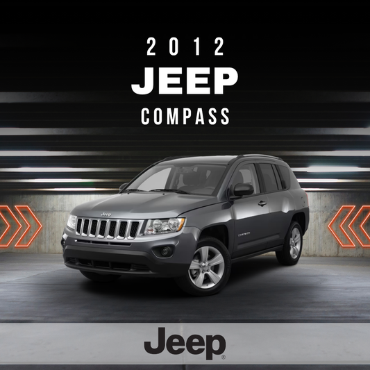 2012 Jeep Compass Electrical Wiring Diagram Manual PDF