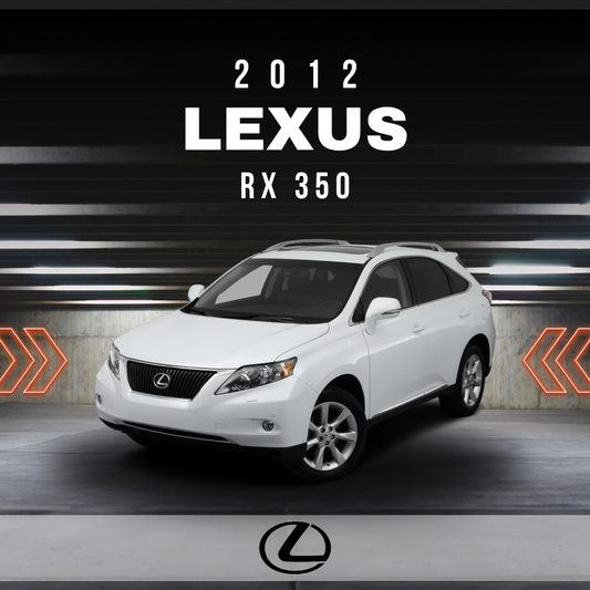 2012 Lexus RX 350 Electrical Wiring Diagram Manual PDF
