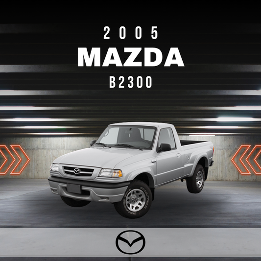 2005 Mazda B2300 Electrical Wiring Diagram Manual PDF