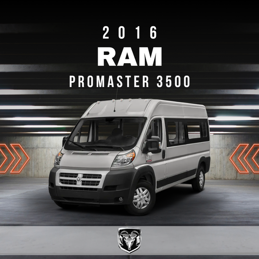2016 RAM ProMaster 3500 Electrical Wiring Diagram Manual PDF