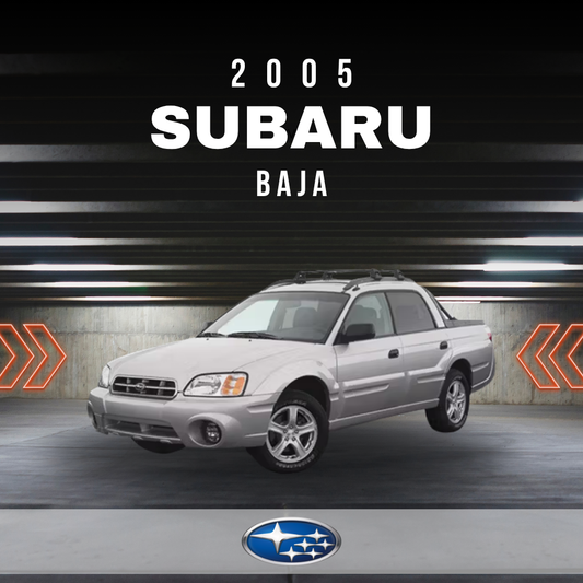 2005 Subaru Baja Electrical Wiring Diagram Manual PDF