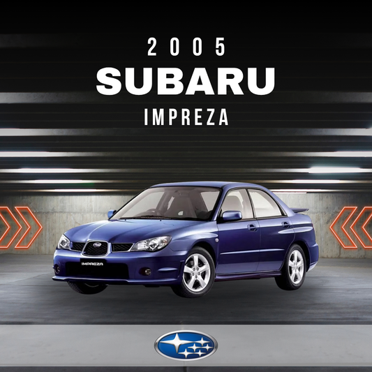 2005 Subaru Impreza Electrical Wiring Diagram Manual PDF