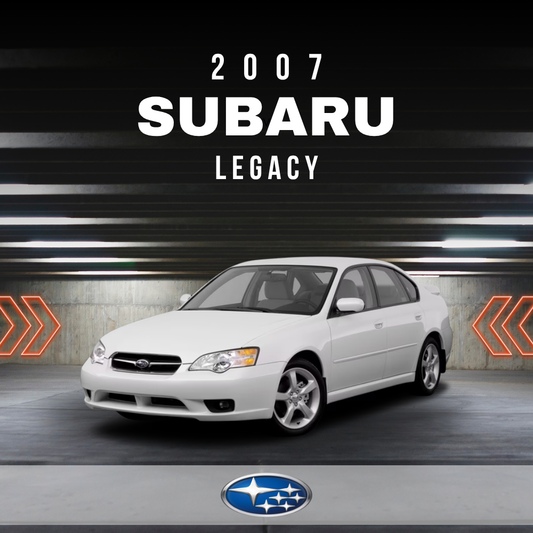 2007 Subaru Legacy Electrical Wiring Diagram Manual PDF