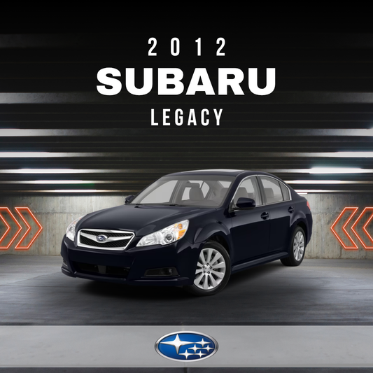2012 Subaru Legacy Electrical Wiring Diagram Manual PDF