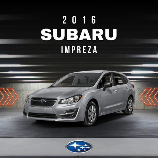 2016 Subaru Impreza Electrical Wiring Diagram Manual PDF