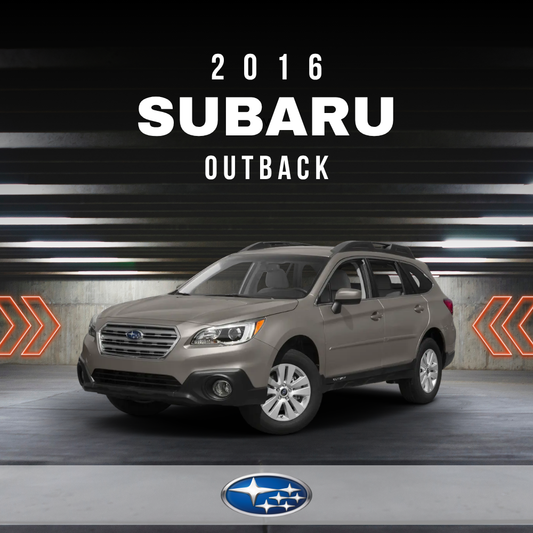 2016 Subaru Outback Electrical Wiring Diagram Manual PDF