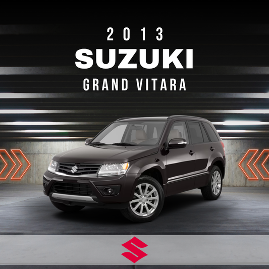 2013 Suzuki Grand Vitara Electrical Wiring Diagram Manual PDF