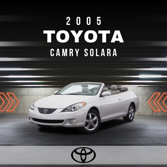 2005 Toyota Camry Solara Electrical Wiring Diagram Manual PDF