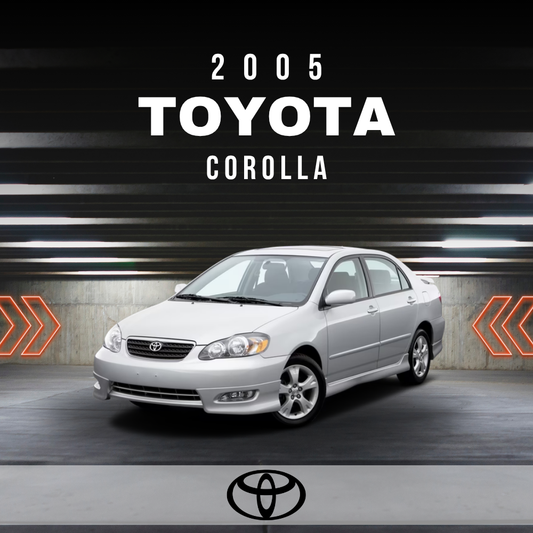 2005 Toyota Corolla Electrical Wiring Diagram Manual PDF