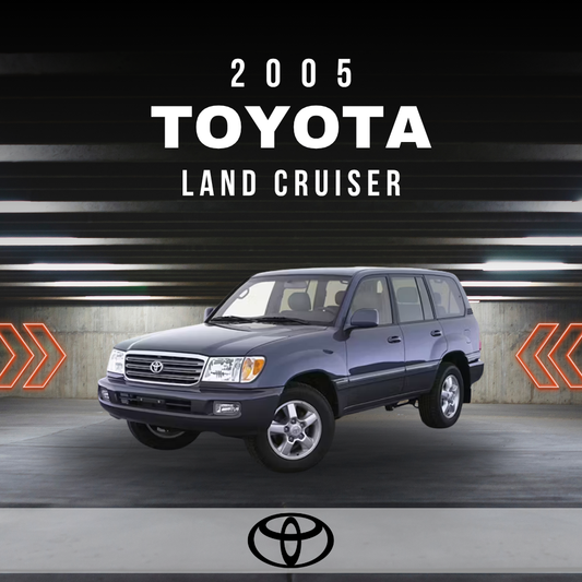 2005 Toyota Land Cruiser Electrical Wiring Diagram Manual PDF