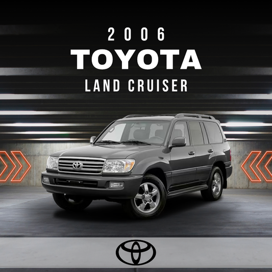2006 Toyota Land Cruiser Electrical Wiring Diagram Manual PDF