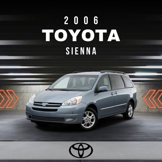 2006 Toyota Sienna Electrical Wiring Diagram Manual PDF