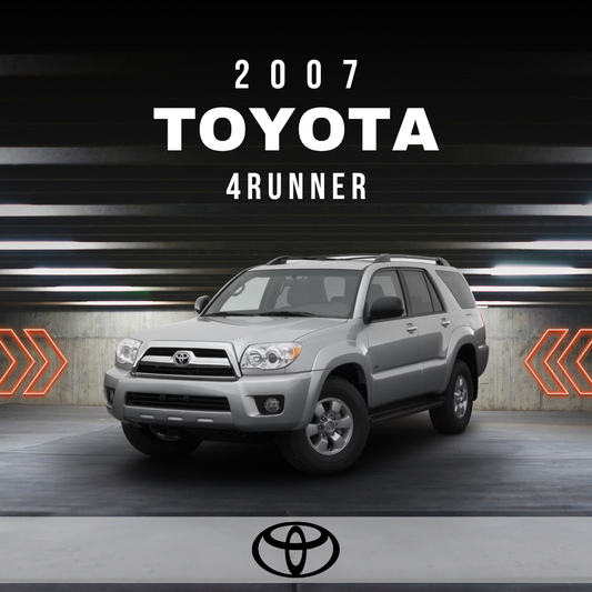 2007 Toyota 4Runner Electrical Wiring Diagram Manual PDF