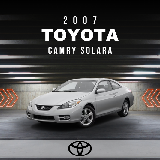 2007 Toyota Camry Solara Electrical Wiring Diagram Manual PDF