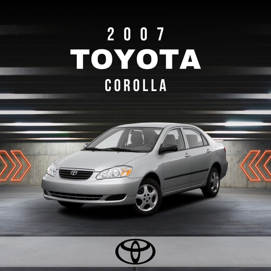 2007 Toyota Corolla Electrical Wiring Diagram Manual PDF