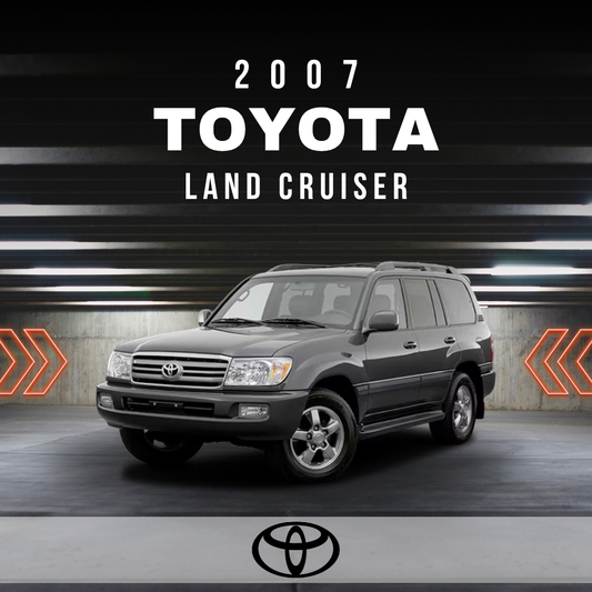 2007 Toyota Land Cruiser Electrical Wiring Diagram Manual PDF