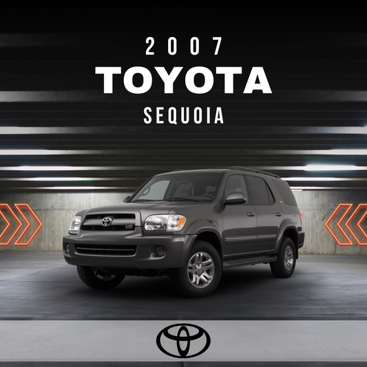 2007 Toyota Sequoia Electrical Wiring Diagram Manual PDF