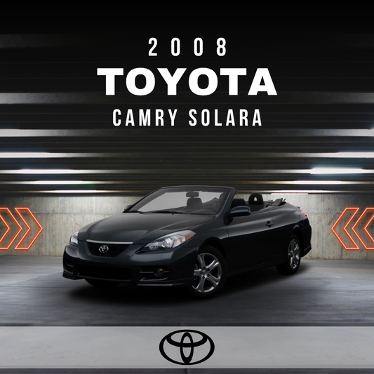 2008 Toyota Camry Solara Electrical Wiring Diagram Manual PDF