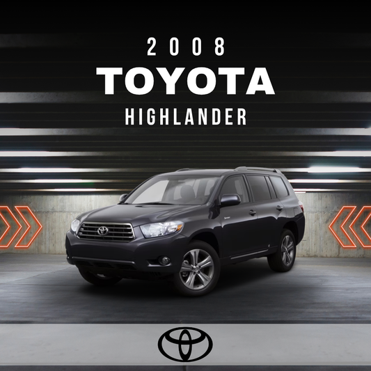 2008 Toyota Highlander Electrical Wiring Diagram Manual PDF