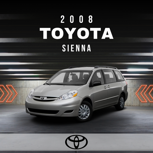2008 Toyota Sienna Electrical Wiring Diagram Manual PDF