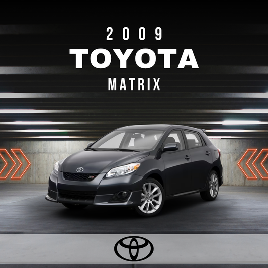 2009 Toyota Matrix Electrical Wiring Diagram Manual PDF