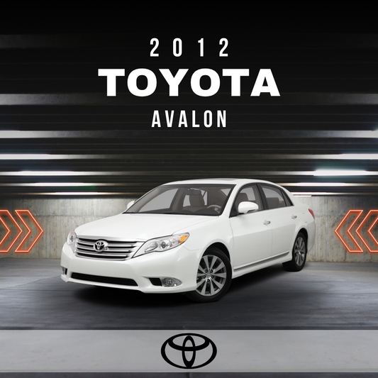 2012 Toyota Avalon Electrical Wiring Diagram Manual PDF