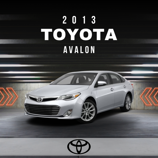 2013 Toyota Avalon Electrical Wiring Diagram Manual PDF