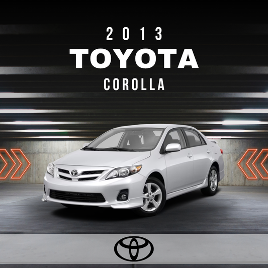 2013 Toyota Corolla Electrical Wiring Diagram Manual PDF