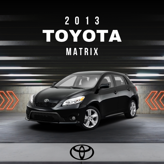 2013 Toyota Matrix Electrical Wiring Diagram Manual PDF