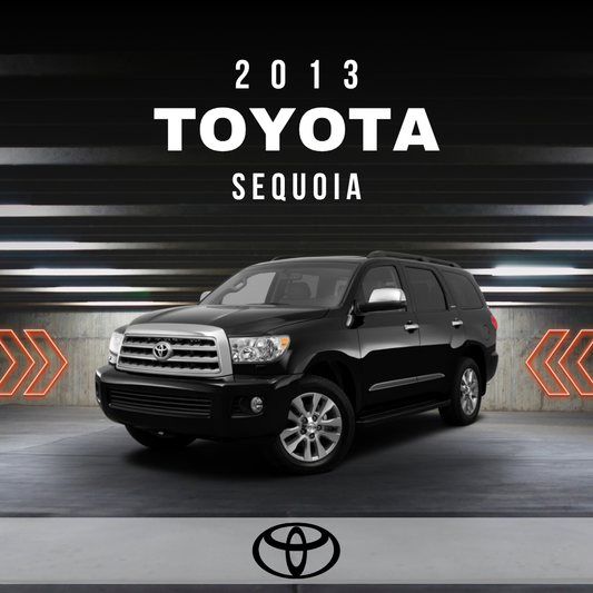 2013 Toyota Sequoia Electrical Wiring Diagram Manual PDF