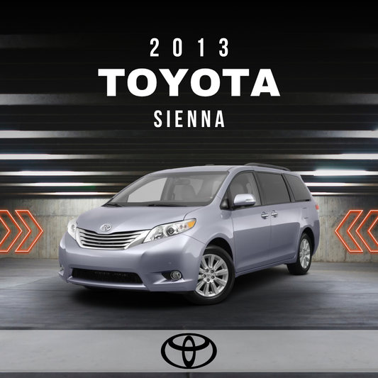 2013 Toyota Sienna Electrical Wiring Diagram Manual PDF