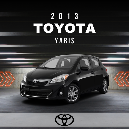 2013 Toyota Yaris Electrical Wiring Diagram Manual PDF