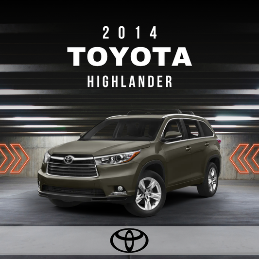 2014 Toyota Highlander Electrical Wiring Diagram Manual PDF
