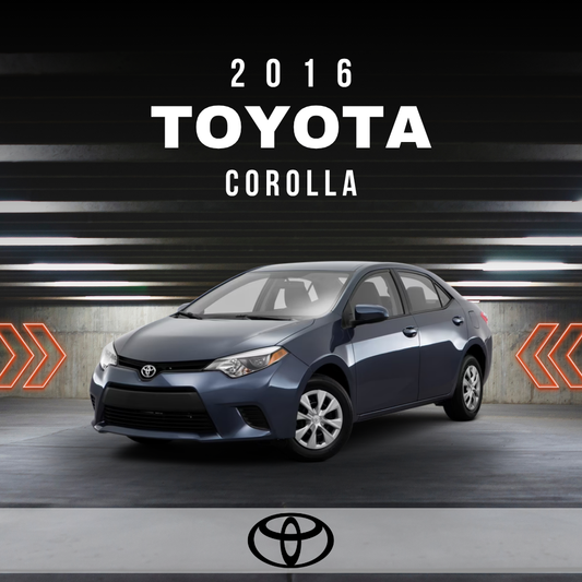 2016 Toyota Corolla Electrical Wiring Diagram Manual PDF