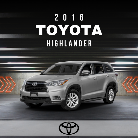 2016 Toyota Highlander Electrical Wiring Diagram Manual PDF