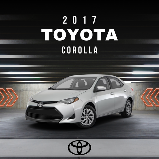 2017 Toyota Corolla Electrical Wiring Diagram Manual PDF